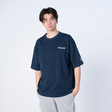 画像をギャラリービューアに読み込む, XSMT-WV（Dry Silky Cotton® セミモックネックTシャツ）NAVY
