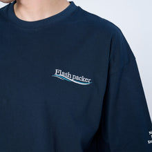 画像をギャラリービューアに読み込む, XSMT-WV（Dry Silky Cotton® セミモックネックTシャツ）NAVY
