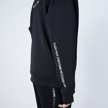 画像をギャラリービューアに読み込む, XP-AIR HALFZIP（エアテンション® ダンボールニット ジップパーカー）BLACK
