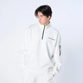 XP-AIR HALFZIP（エアテンション® ダンボールニット ハーフジップスウェット）WHITE