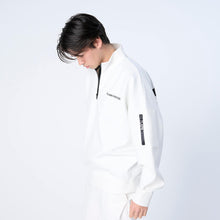 画像をギャラリービューアに読み込む, XP-AIR HALFZIP（エアテンション® ダンボールニット ジップパーカー）WHITE
