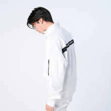 画像をギャラリービューアに読み込む, XP-AIR HALFZIP（エアテンション® ダンボールニット ジップパーカー）WHITE
