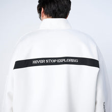 画像をギャラリービューアに読み込む, XP-AIR HALFZIP（エアテンション® ダンボールニット ジップパーカー）WHITE
