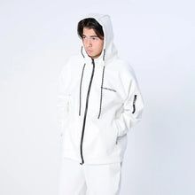 画像をギャラリービューアに読み込む, XP-AIR PARKA（エアテンション® ダンボールニット ジップパーカー）WHITE
