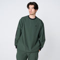 XJK-3R II PULL（ストレッチ裏起毛ナイロンプルオーバー）KHAKI