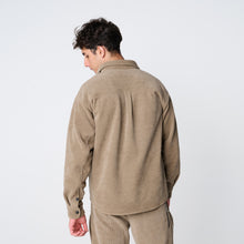 画像をギャラリービューアに読み込む, WARM SHT JKT（ダブルニットシャツジャケット）BROWN
