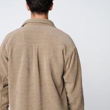 画像をギャラリービューアに読み込む, WARM SHT JKT（ダブルニットシャツジャケット）BROWN
