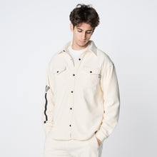 画像をギャラリービューアに読み込む, WARM SHT JKT（ダブルニットシャツジャケット）WHITE

