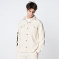 WARM SHT JKT（ダブルニットシャツジャケット）WHITE