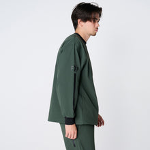 画像をギャラリービューアに読み込む, XJK-3R II PULL（ストレッチ裏起毛ナイロンプルオーバー）KHAKI

