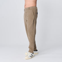 画像をギャラリービューアに読み込む, WARM EASY PANTS（ダブルニットイージーパンツ）BROWN
