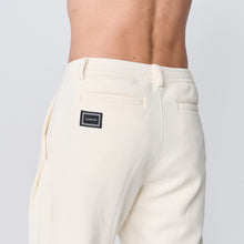 画像をギャラリービューアに読み込む, WARM EASY PANTS（ダブルニットイージーパンツ）WHITE
