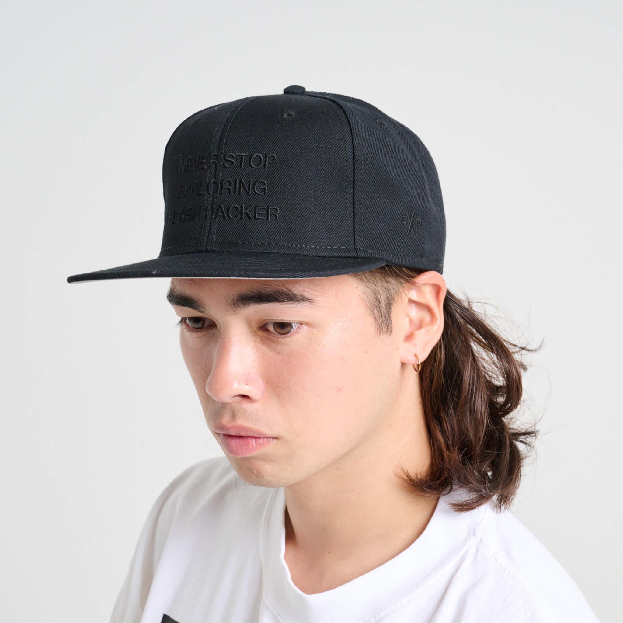 XC-NSE（フラットバイザー キャップ）BLACK / BLACK - FLASH PACKER