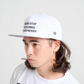 XC-NSE（フラットバイザー キャップ）WHITE