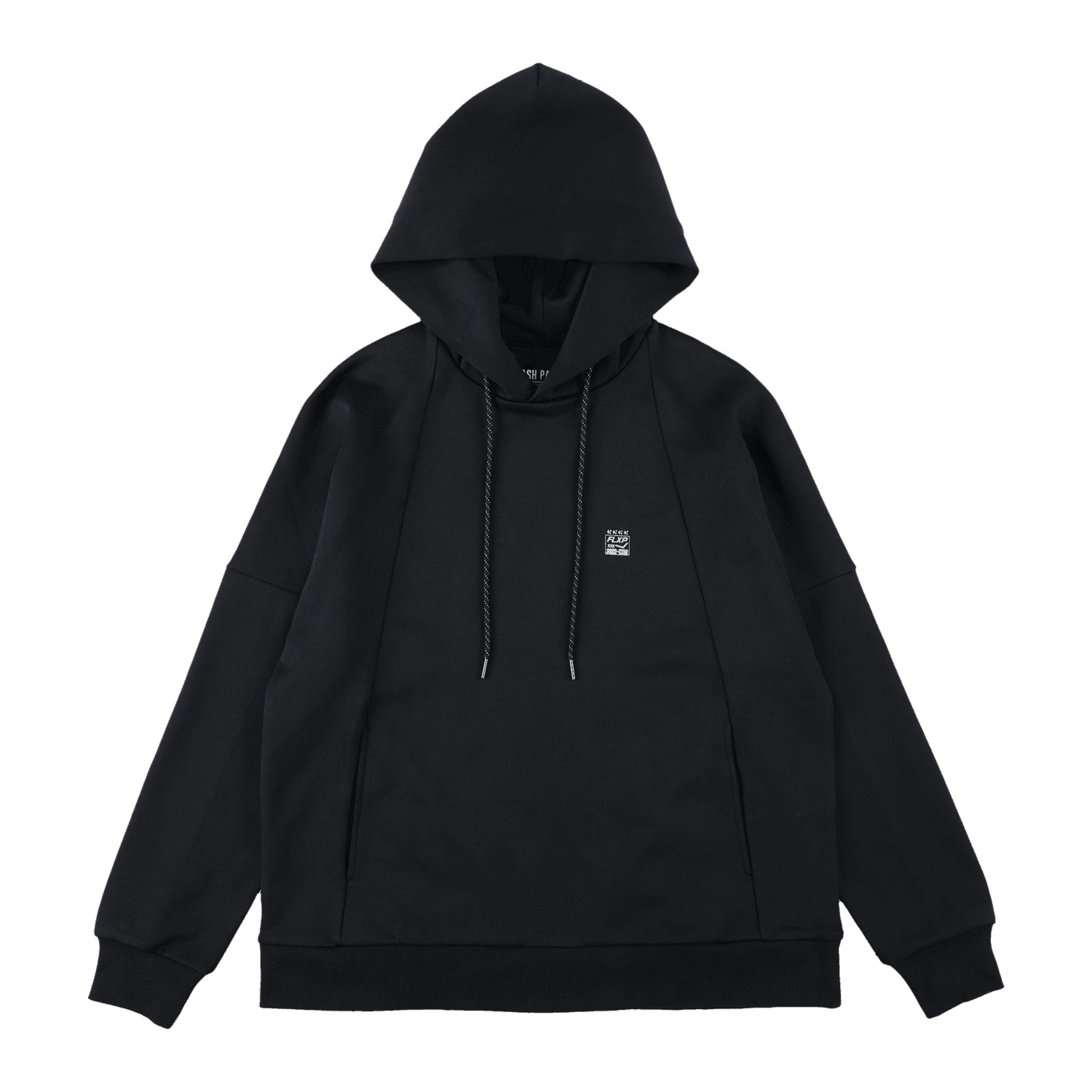 XJP-HOOD 「FXP Brushed Back Track Suit」プルパーカー BLACK - FLASH PACKER