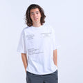 XT-SLG（ビッグシルエット TEE）WHITE