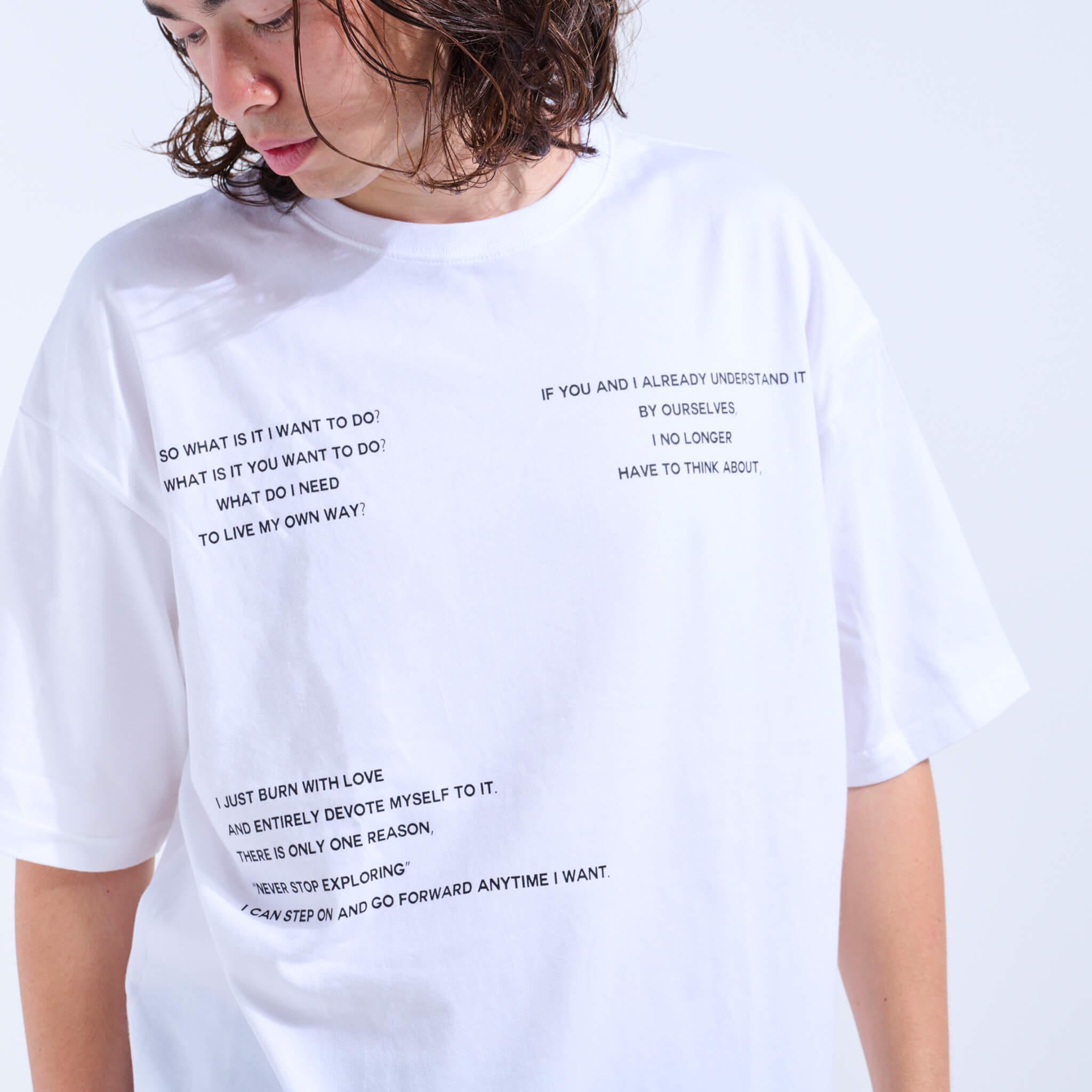 PIL グラフィック Tシャツ ホワイト Tシャツ(ホワイト) - ZAP 【西海岸系ストリートファッションの
