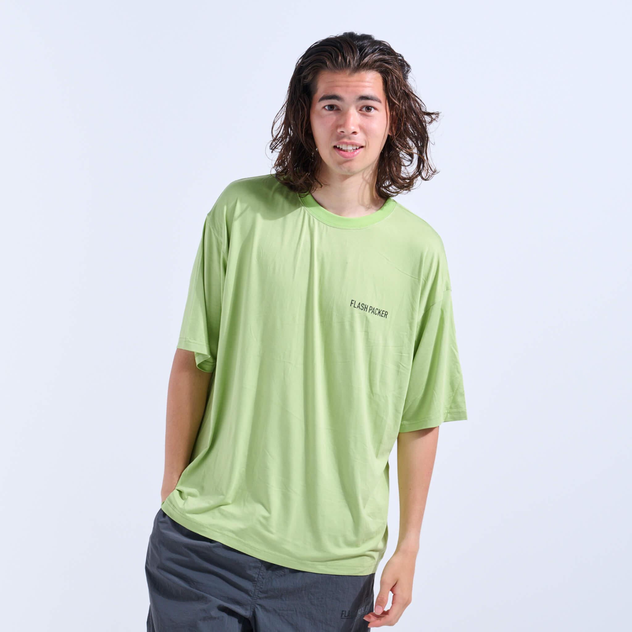 XBT-PPG（バンブー高機能 TEE）GREEN - FLASH PACKER