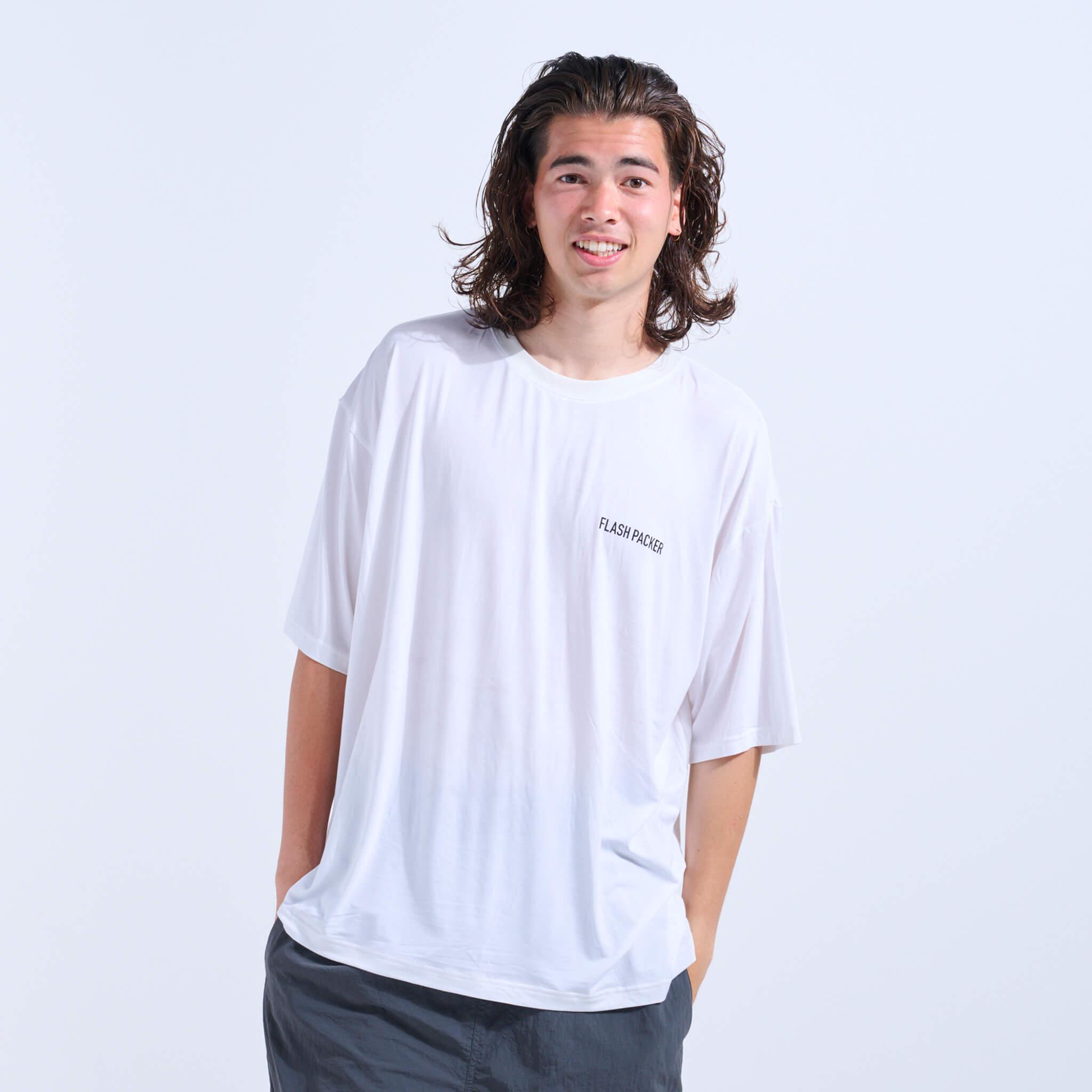XBT-PPG（バンブー高機能 TEE）WHITE - FLASH PACKER
