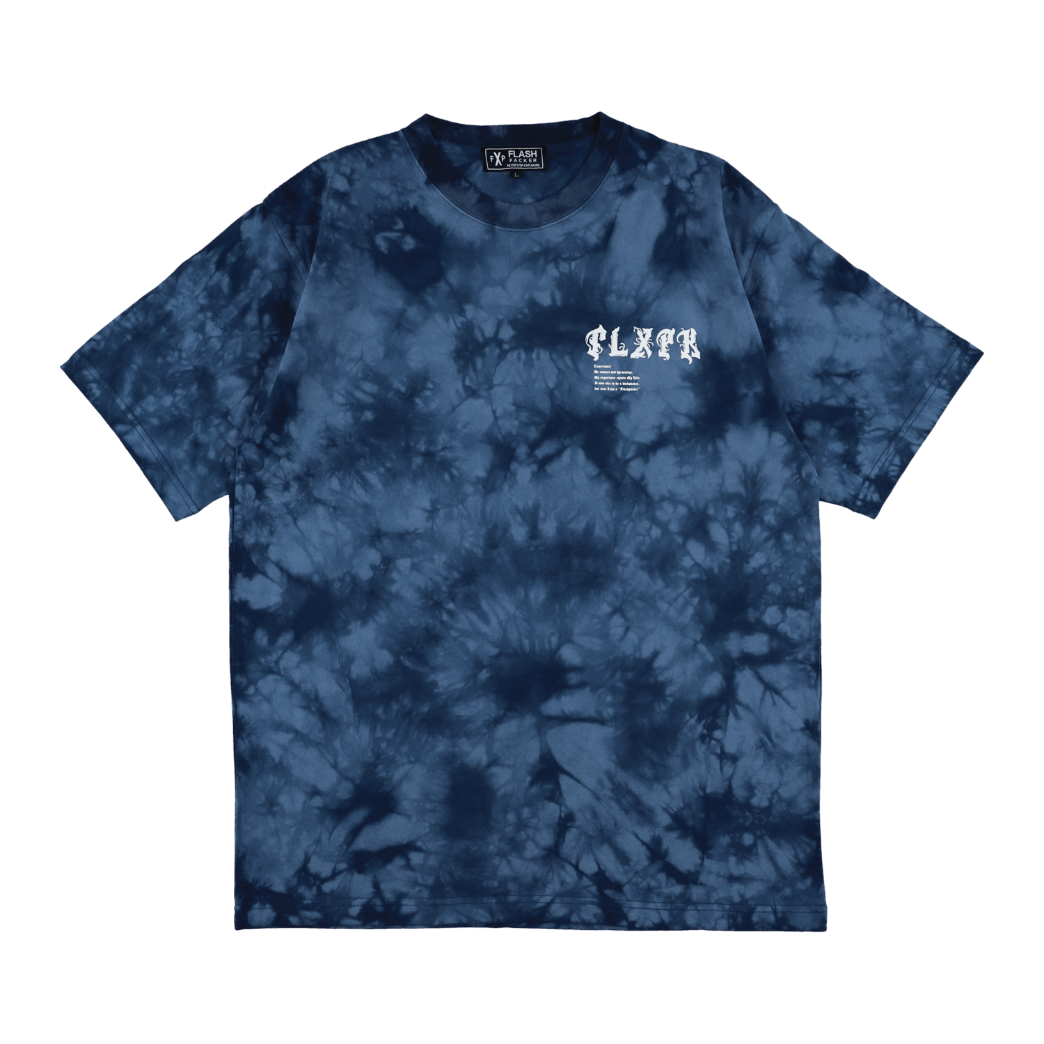 XTDT-CMED（タイダイ TEE）NAVY - FLASH PACKER