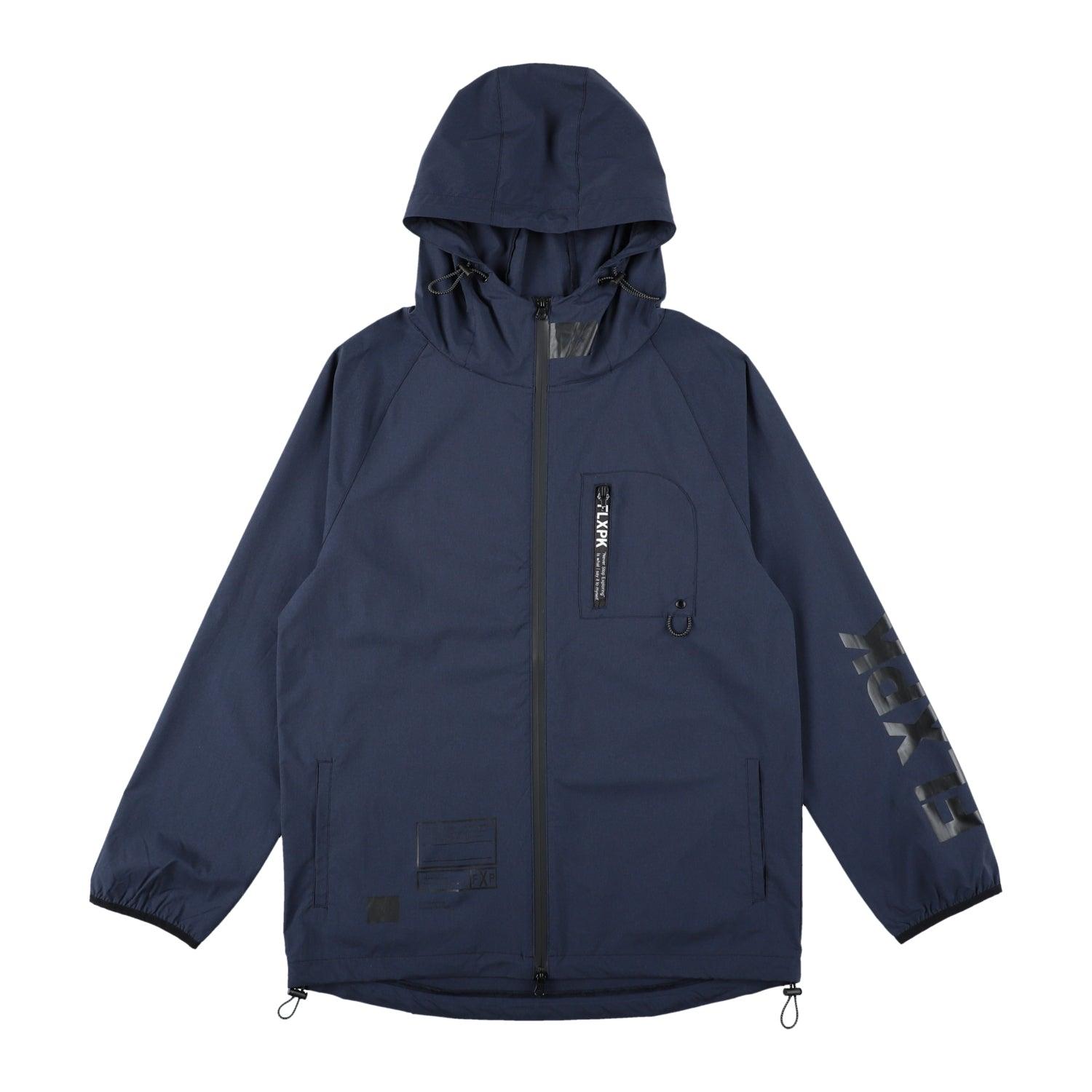 XMNP-STL（MINOTECH®️ ストレッチ フードジャケット）NAVY - FLASH PACKER