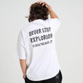 XT-AD（ビッグシルエット TEE）WHITE
