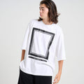 XDT-FLAME（ドロップショルダー・ルーズフィットTEE）WHITE