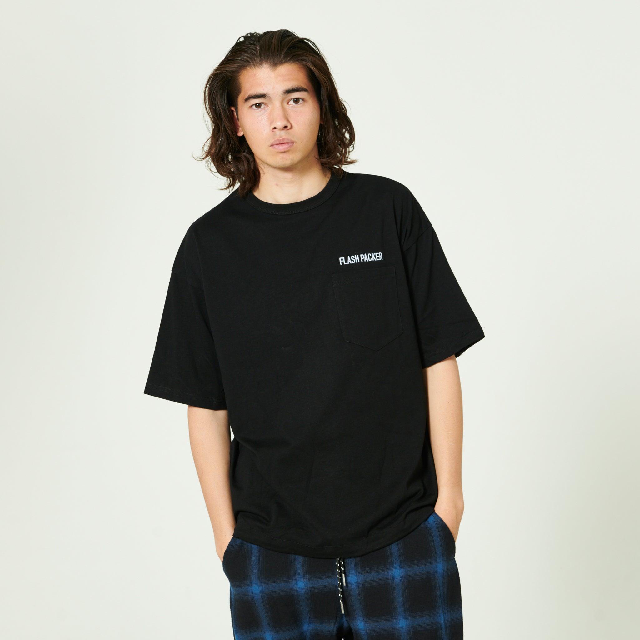 XPT-BKPK（バックWポケット TEE）BLACK - FLASH PACKER