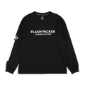 XLT-NMAZ (DrySilkyCotton® ロングスリーブTシャツ）BLACK