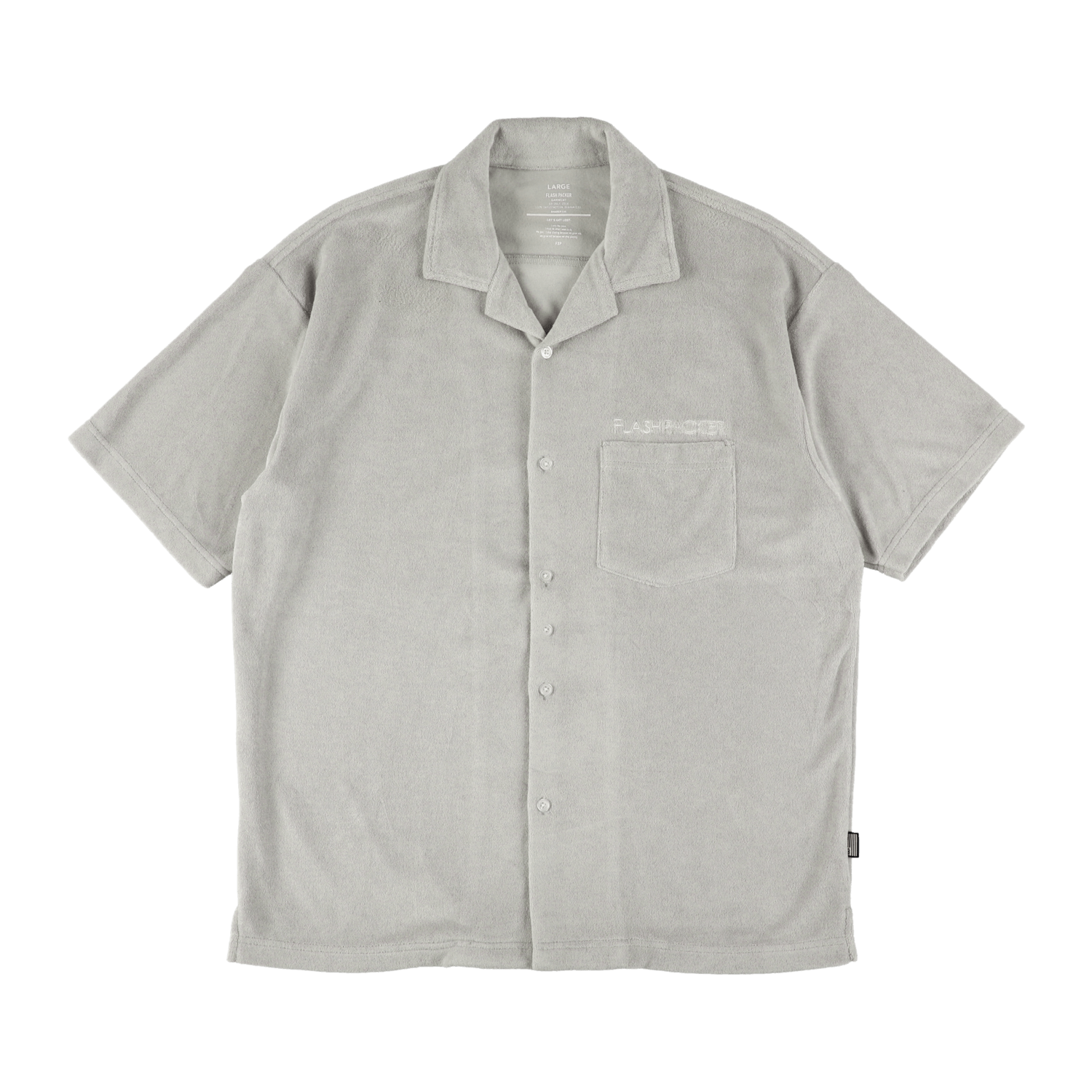 XPS-SHIRTS（プレミアムパイル オープンカラーシャツ）GRAY