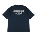 XT-SPRAY (DrySilkyCotton® Tシャツ）NAVY