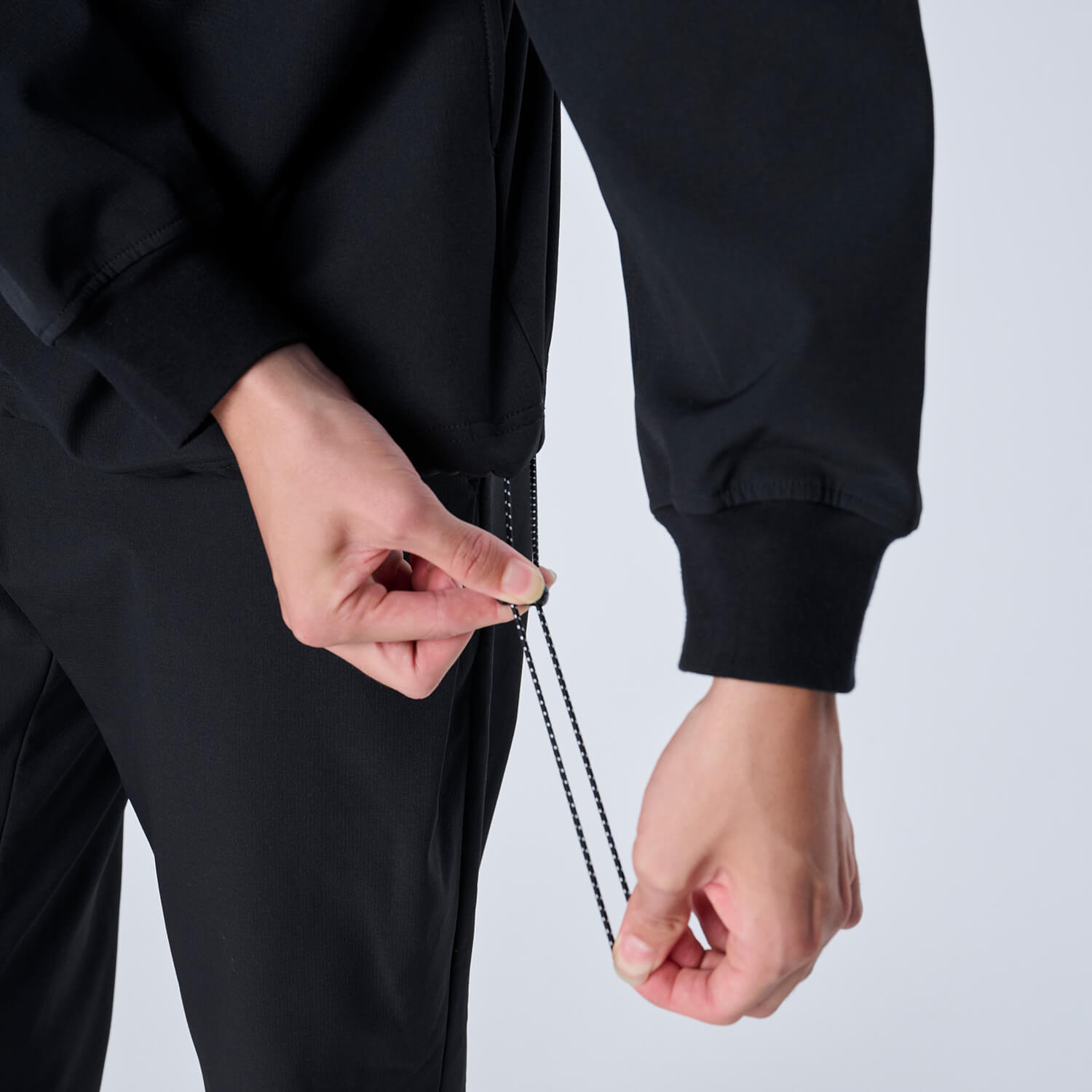 XWP-3R（3レイヤーナイロン裏起毛プルオーバー） BLACK - Tops