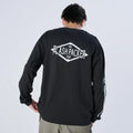 XLT-ROMB (DrySilkyCotton® ロングスリーブTシャツ）BLACK
