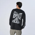 XLT-FAULT (DrySilkyCotton® ロングスリーブTシャツ）BLACK