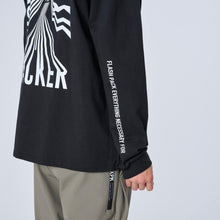 画像をギャラリービューアに読み込む, XLT-FAULT (DrySilkyCotton® ロングスリーブTシャツ）BLACK
