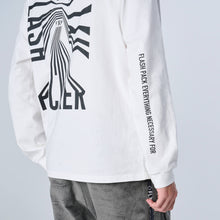 画像をギャラリービューアに読み込む, XLT-FAULT (DrySilkyCotton® ロングスリーブTシャツ）WHITE
