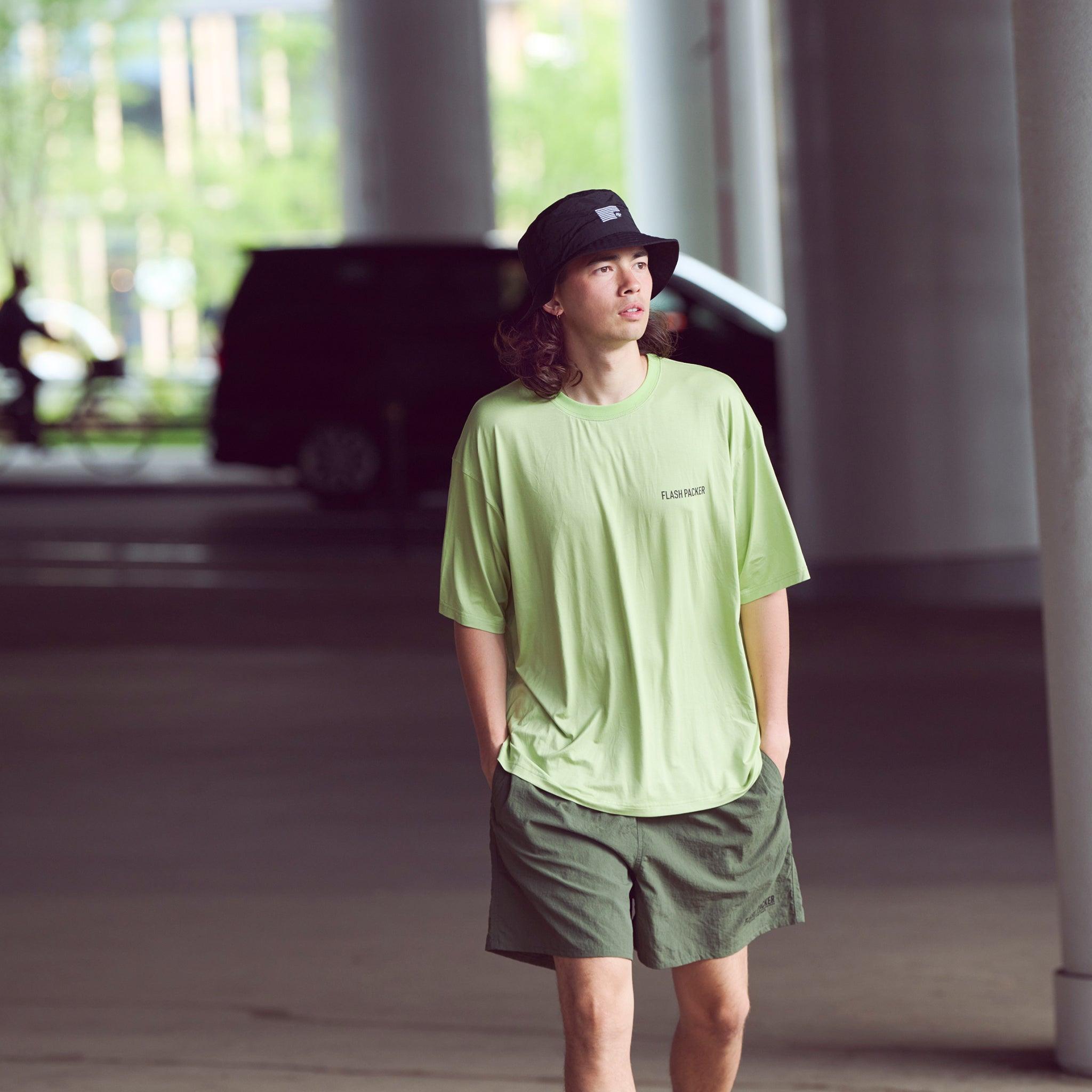 XBT-PPG（バンブー高機能 TEE）GREEN - FLASH PACKER