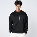 W-KNIT CREW（ダブルニットクルーネック）BLACK