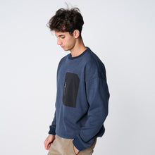 画像をギャラリービューアに読み込む, W-KNIT CREW（ダブルニットクルーネック）NAVY
