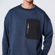 画像をギャラリービューアに読み込む, W-KNIT CREW（ダブルニットクルーネック）NAVY
