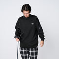 W-KNIT MOCK（ダブルニットモックネック）BLACK
