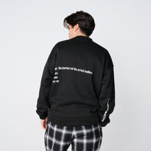 画像をギャラリービューアに読み込む, W-KNIT MOCK（ダブルニットモックネック）BLACK
