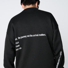 画像をギャラリービューアに読み込む, W-KNIT MOCK（ダブルニットモックネック）BLACK
