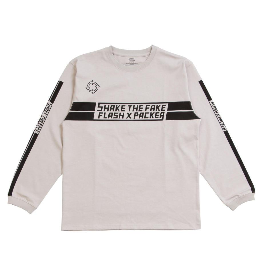 XHLT-STF（USコットン ヘビーオンス L/S TEE）BEIGE - FLASH PACKER