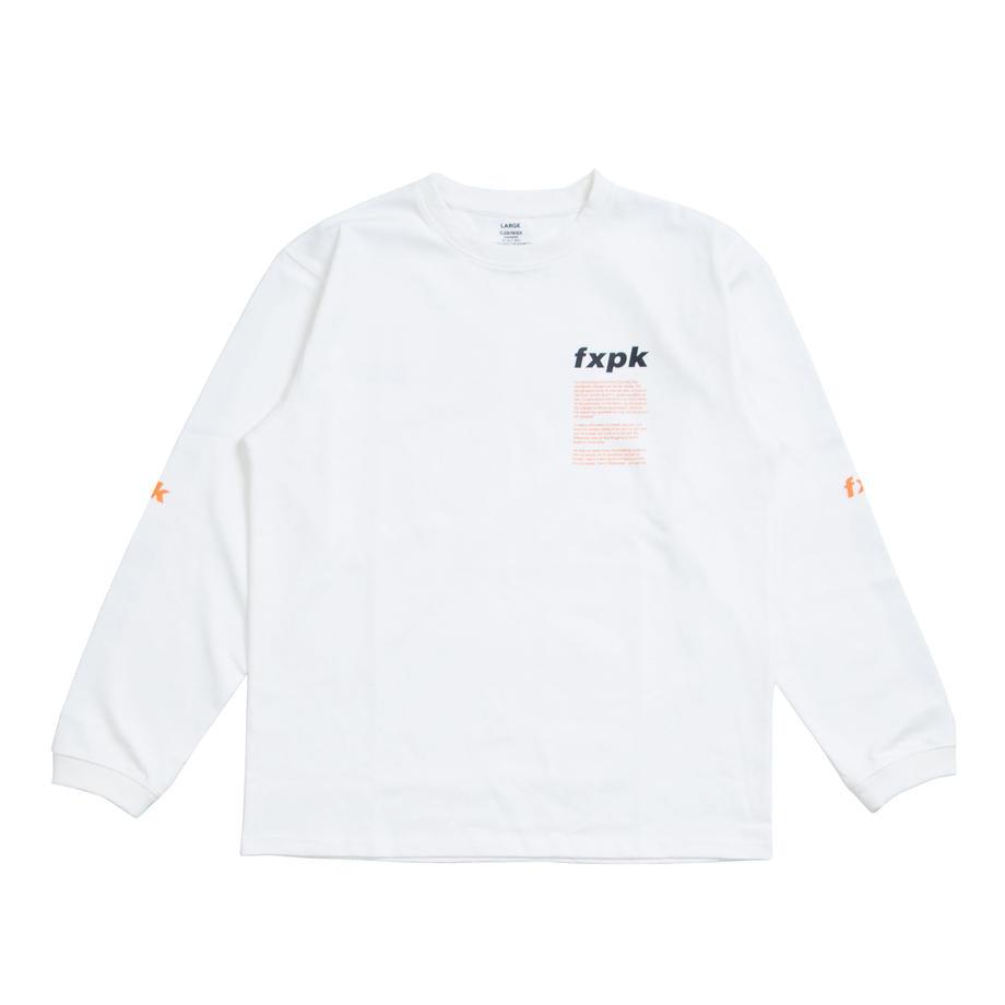 XHLT-AP（USコットン ヘビーオンス L/S TEE）WHITE - FLASH PACKER