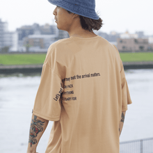 画像をギャラリービューアに読み込む, XNT-SLG ナノ撥水Tシャツ &lt;ビッグシルエット&gt; TAN - FLASH PACKER
