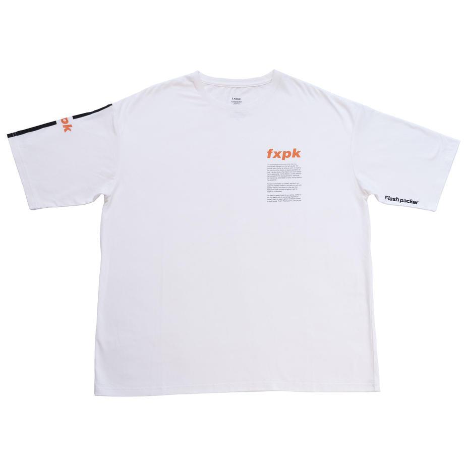 XBT-AP（バンブー機能Tシャツ）WHITE - FLASH PACKER