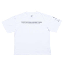 画像をギャラリービューアに読み込む, XBT-CPR（USコットン・オーバーサイズTシャツ）WHITE
