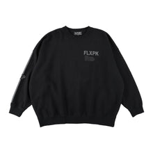 画像をギャラリービューアに読み込む, XSW-CM（ビッグシルエットスウェット）BLACK
