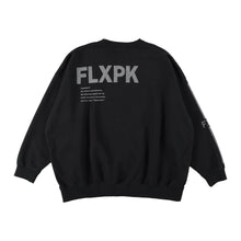 画像をギャラリービューアに読み込む, XSW-CM（ビッグシルエットスウェット）BLACK
